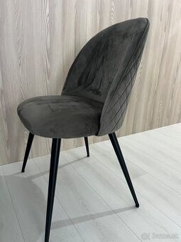 Predám 4 stoličky šedé