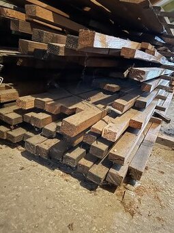 Predám drevené dosky, hranoly, foršty