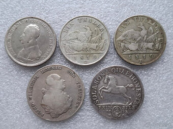 mince Nemecko - stare staty z pred 1871