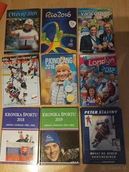 Predám knihy o hokeji