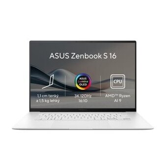 Vymenim predam ASUS ZENBOOK S16 zaruka pov. cena 2300€
