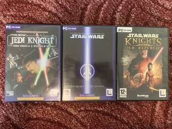 Predám zberateľské pc hry Star Wars