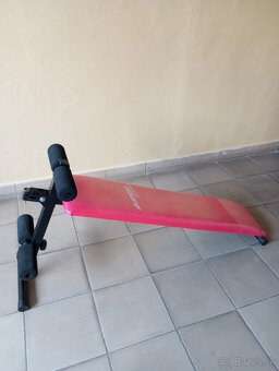 Šikmá lavička na brucho  AK SPORT  BM 1100S   -  za 1/2 ceny
