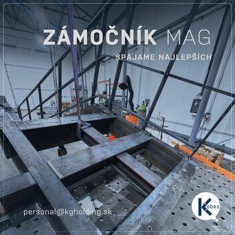 Projekt v neďaleko mesta Mníchov - ZÁMOČNÍK/MAG ZVÁRAČ