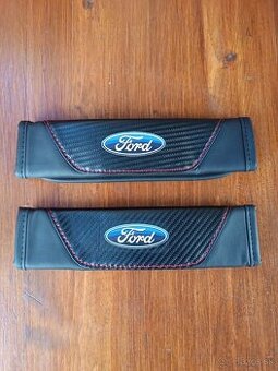 Predám kožené návleky na bezpečnostný pas s logom Ford