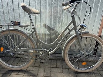Dámsky retro bicykel Kenzel Nostalgic 26” krémový