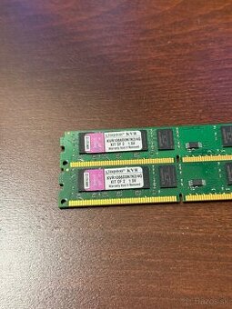 4GB DDR3 RAM (2×2GB) Kingston 1066 MHz – kit