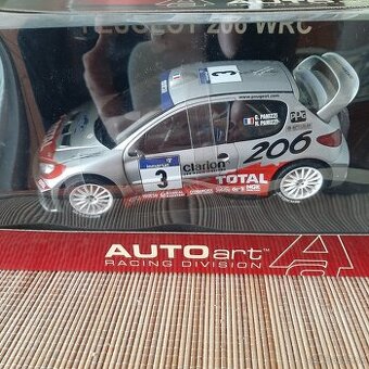 1:18 Peugeot 206 wrc Panizzi