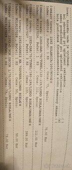 Predam 4 zarubne a 1 posuvne dvere