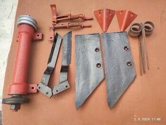 Noze na pluh a súčiastky na sadzac