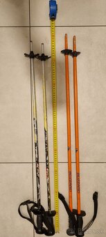 detské lyžiarske paličky 2x  85 a 88cm