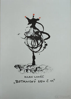 Milan Lukáč - Botanický sen č. 11 (podpis umelca)