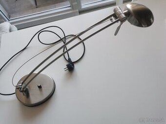Stolová lampa - strieborná