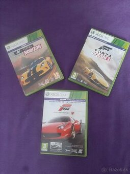 Xbox 360 hry Forza Horizon, Forza Horizon 2 a Motorsport 4