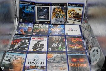 Balík 20 hier na Playstation 2 (PS2) - zaujímavý mix titulov