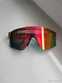 Športové slnečné okuliare Pit Viper (červené-oranžové sklo)