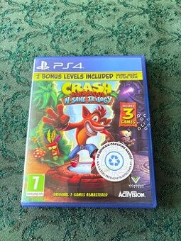 hra na ps4 crash bandicoot