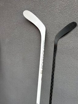 Hokejka BLACKSTICK PRO biela  , juniorská custom