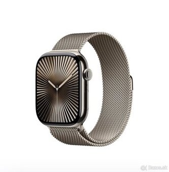 Apple Watch Series 10 GPS + Cellular 46mm Natural Titanium