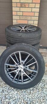 Hlinikové disky+ letné pneu.225/55r17"