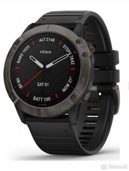 Garmin 6X Sapphire, výborný stav, hodinky + nabijací kábel
