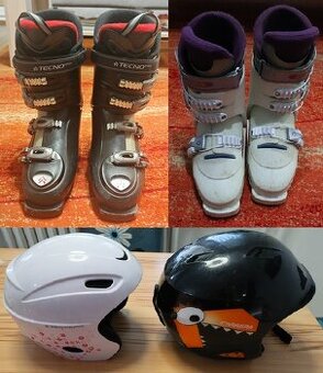 Lyžiarky a prilby výbava