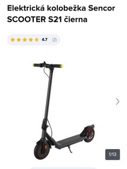 Elektrická kolobežka senkor s21