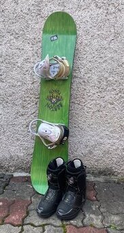 Snowboard Burton Punch + viazanie Burton + BOA topánky