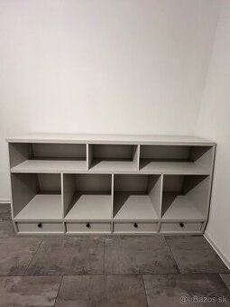 Skrinka na boxi šufliky kancelária