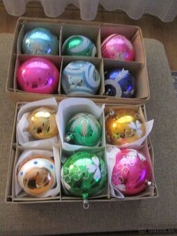 Vianočné retro gule