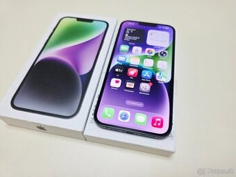 APPLE IPHONE 14 PLUS 256GB MIDNIGHT,BATERKA 100%