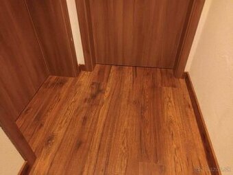 Pokládka plávajúcej podlahy