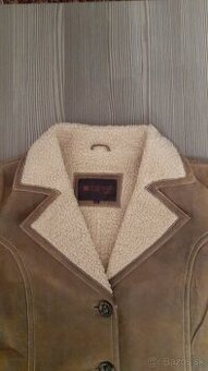 Dámske kožené sako 2XL