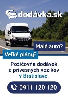 Dodávka na prenájom