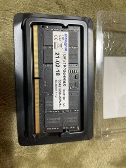 RAM 16 GB DDR5 4800 MT/s SO-DIMM (Integral)