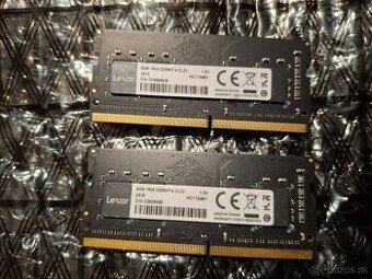 set 2x 8GB ddr4 notebook / SO dimm LEXAR