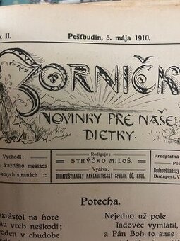 Zornička 1909,1910,1911