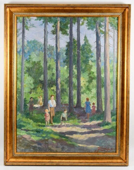 Starý obraz sig. Rudolf Adámek (1882-1953)??