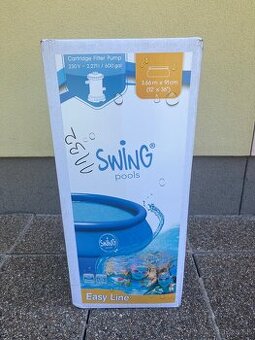 Nový nepoužitý bazén s filtráciou 3,66x 0,91