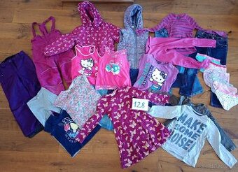 Balik oblečenia pre dievča, veľ.128