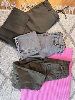 Pánske / chlapčenské nohavice ZARA a Pull and Bear