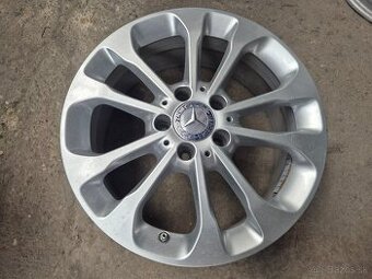 5x112 r17 ET38 x 6,5J elektróny originál MERCEDES + snímače