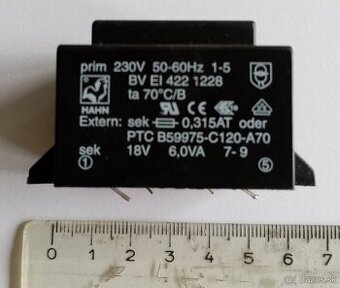 Transformátor HAHN BV EI 422 1228