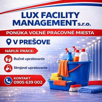 Upratovač/-ka Prešov