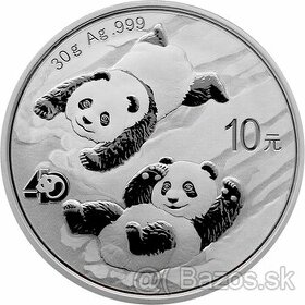 Panda 2022 30g investične striebro