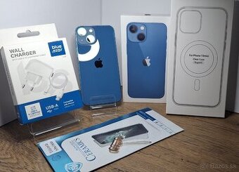 IPhone 13 Mini 128GB Blue-BATERIA 100%-TOP STAV