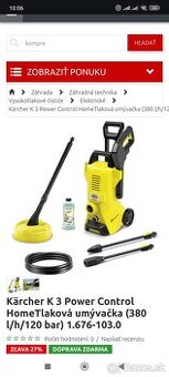 Vapka Karcher k3 power control