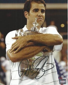 Pete Sampras - foto s podpisem + COA