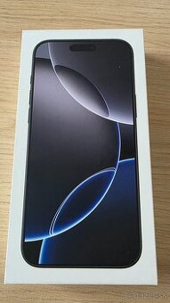 Apple Iphone 16 PRO MAX 256 GB black titan