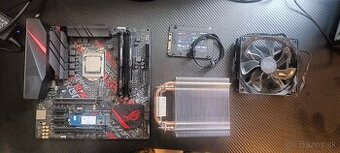 set zakladná doska + CPU + RAM + chladič + intel optane